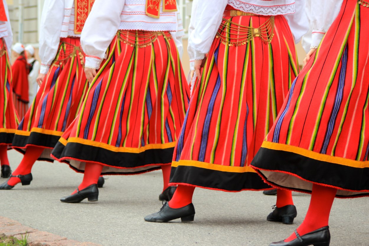 Национальная одежда Финляндии эстонцев