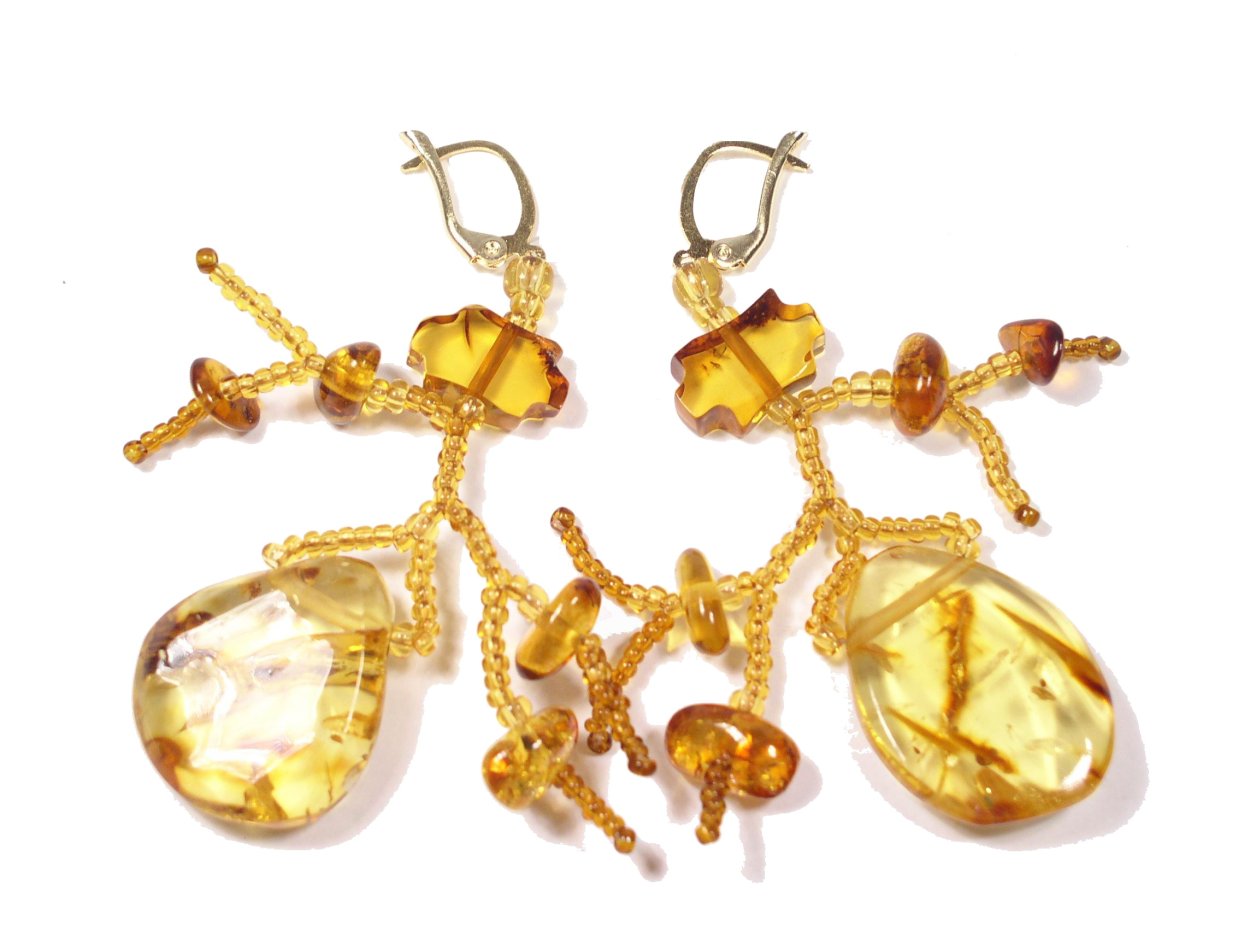 Сережки Amber Янтарный магазин