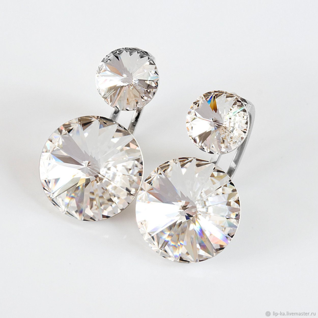 Zlatberry / серьги / Кристаллы Swarovski