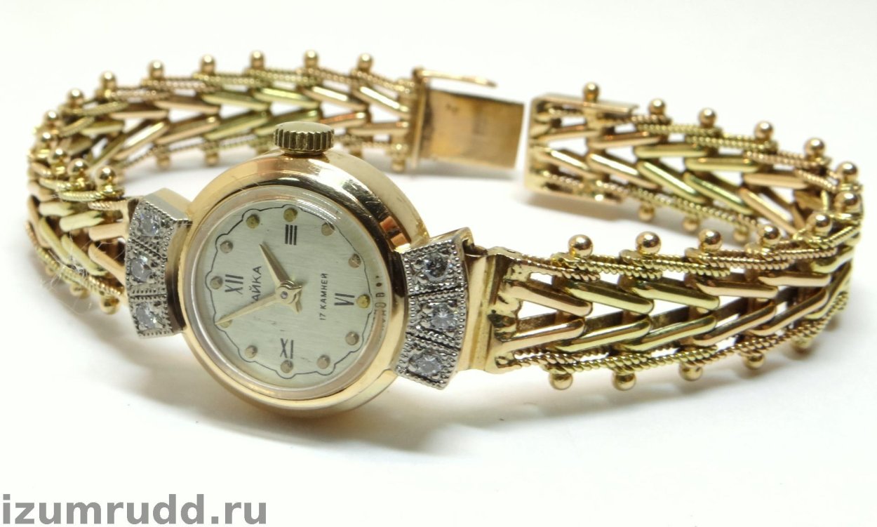 Часы Чайка 585 золотые