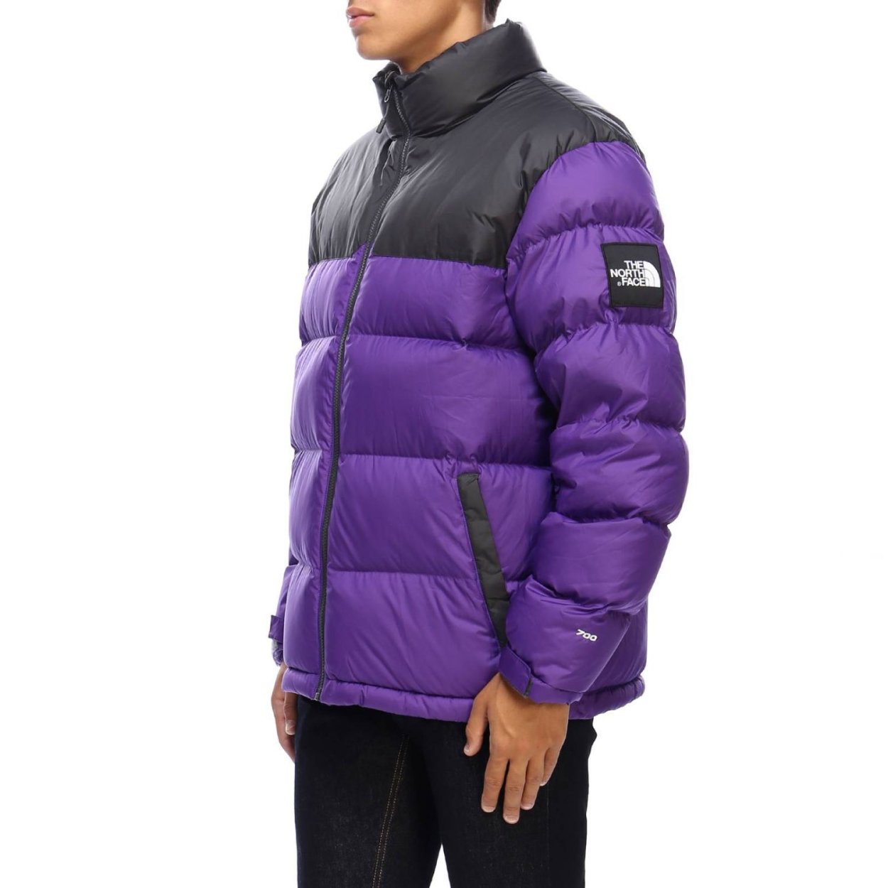 Куртка the North face мужская фиолетовая