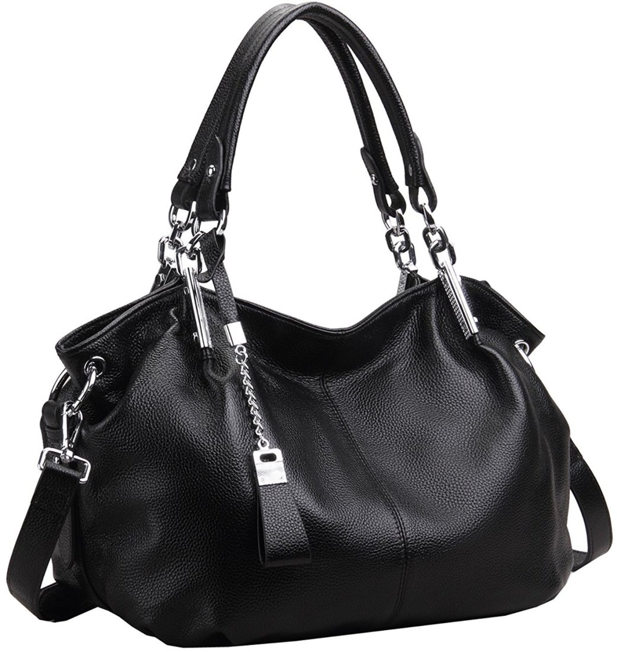 Женская кожаная сумка 8833 Black