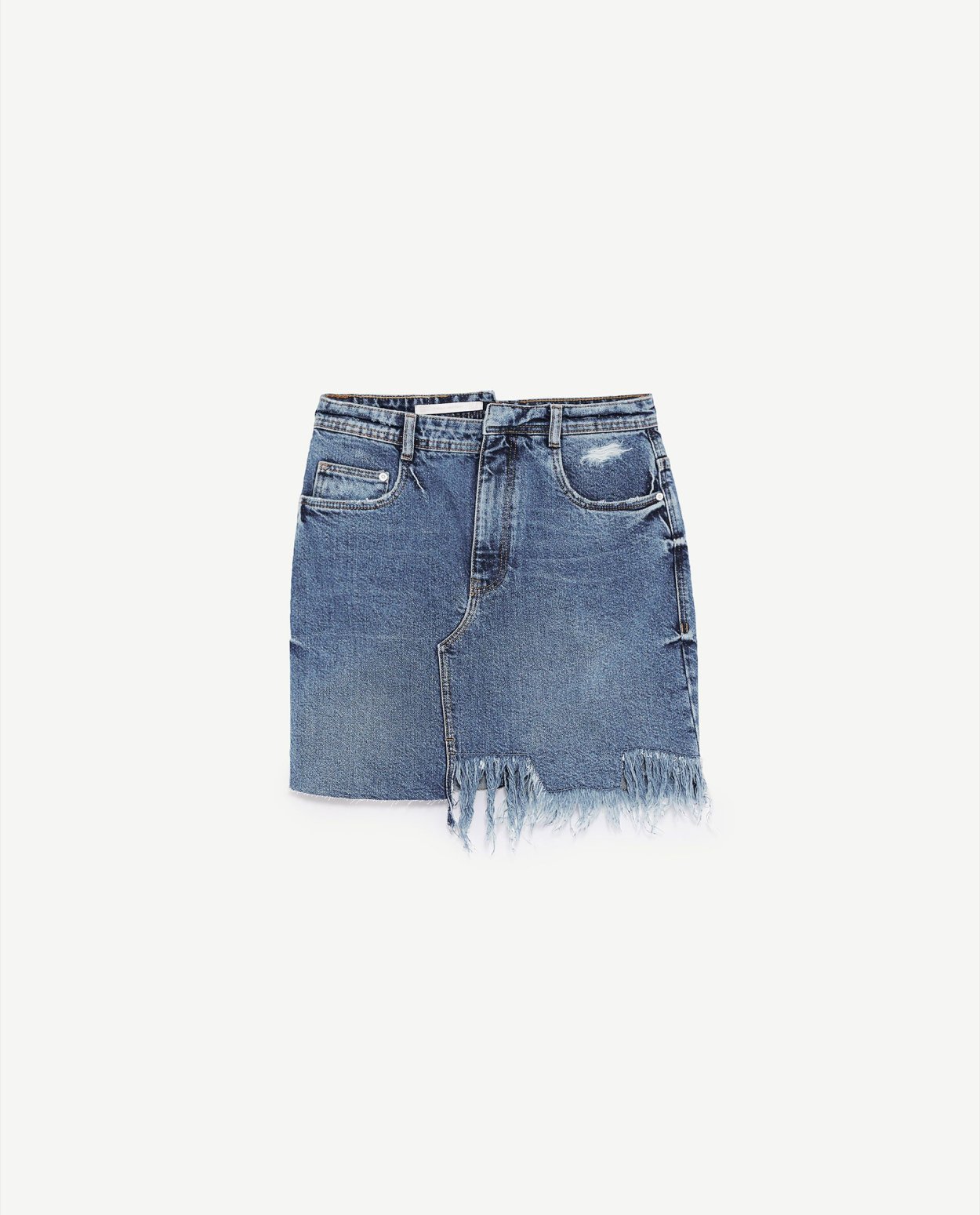 Zara юбки джинса