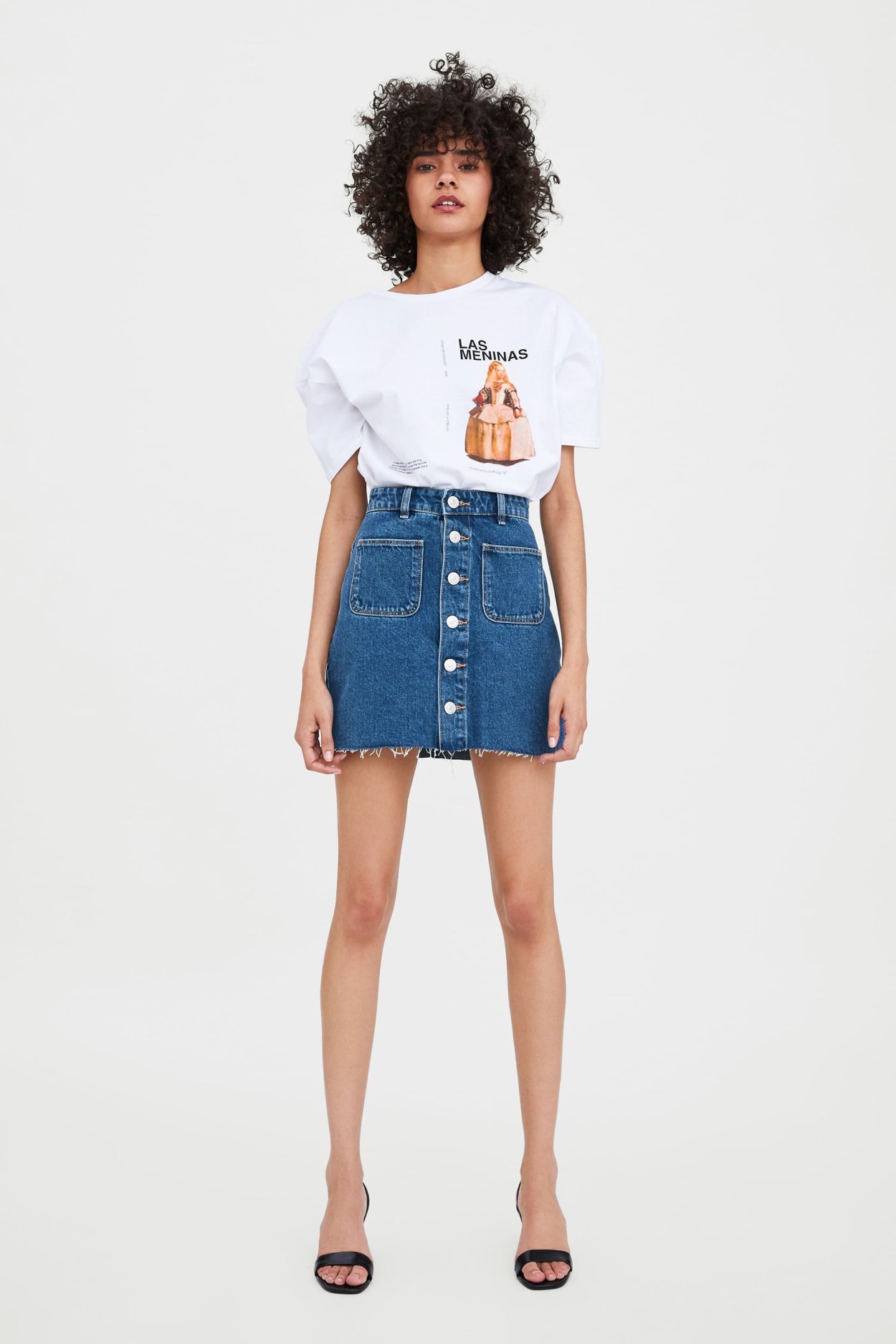 Юбка джинсовая Zara 2019