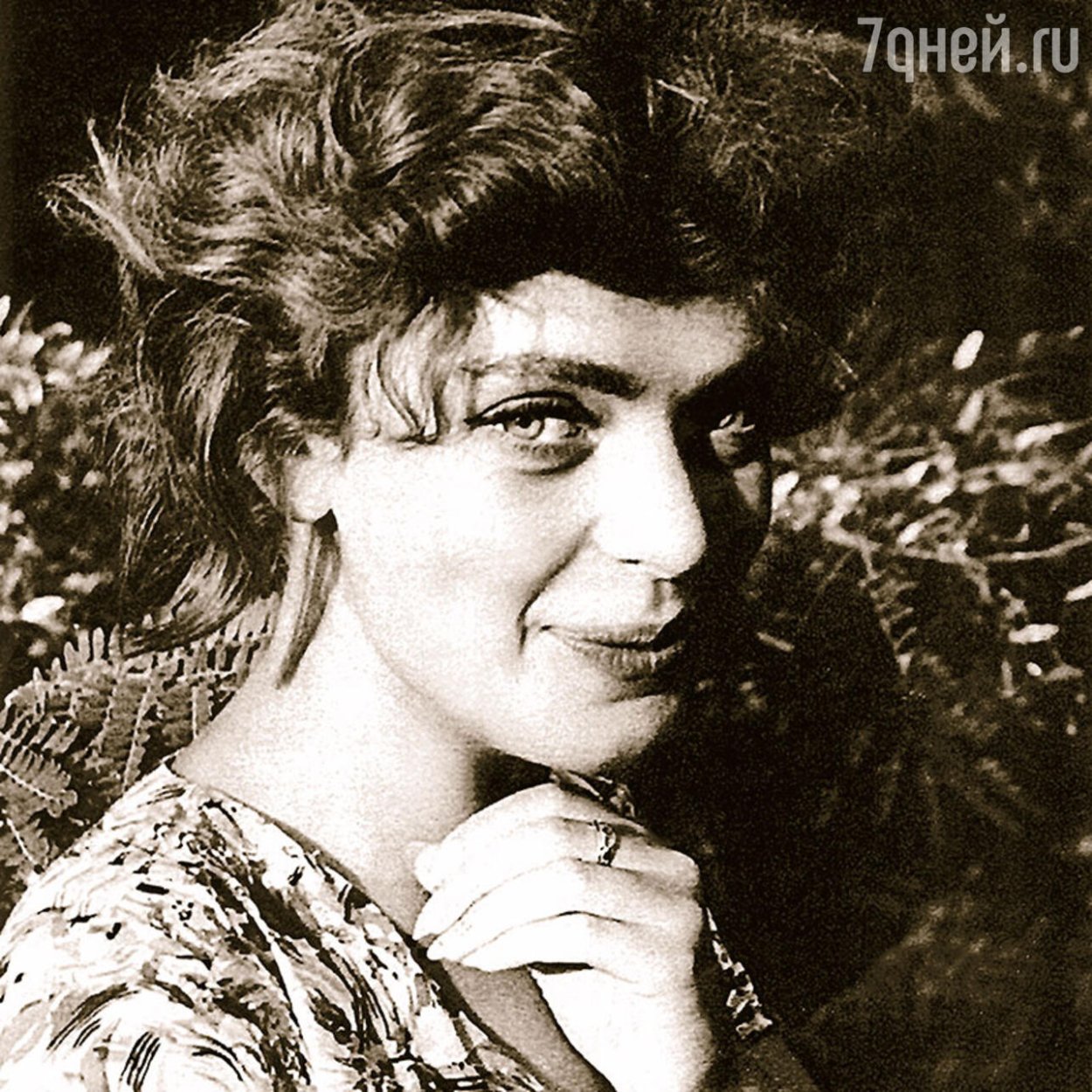 Лора Яблочкина в молодости