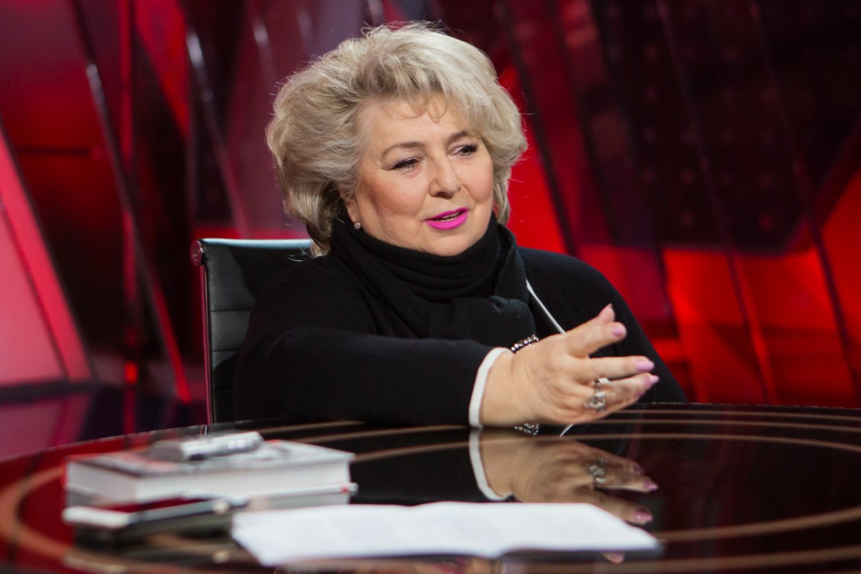 Татьяна Тарасова в молодости