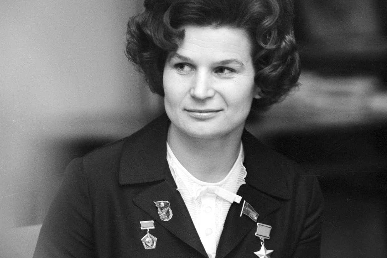 Валентина Терешкова в молодости