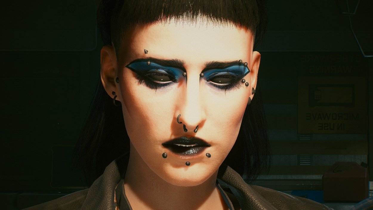 (Cyberpunk 2077) goth