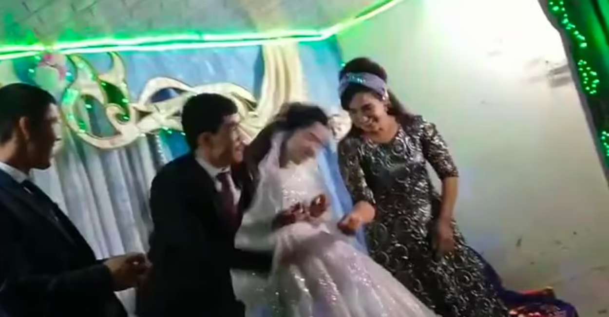 Узбекская свадьба невеста