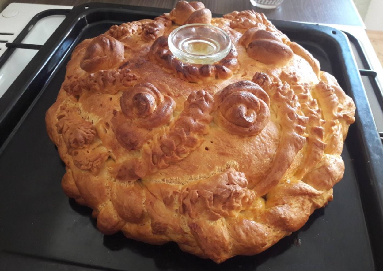 Красивый каравай