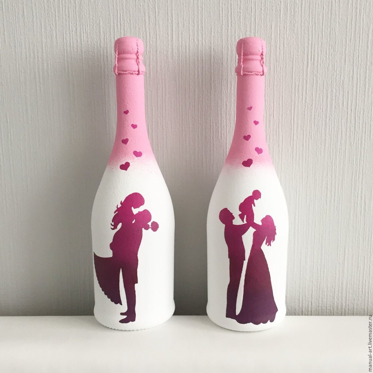 Бутылочки на свадьбу