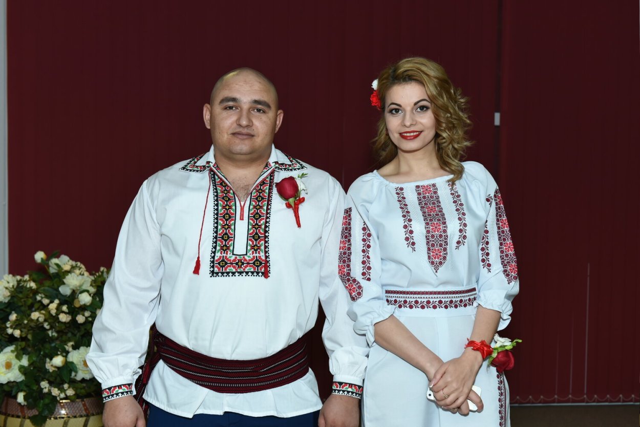 Молдавский свадебный костюм
