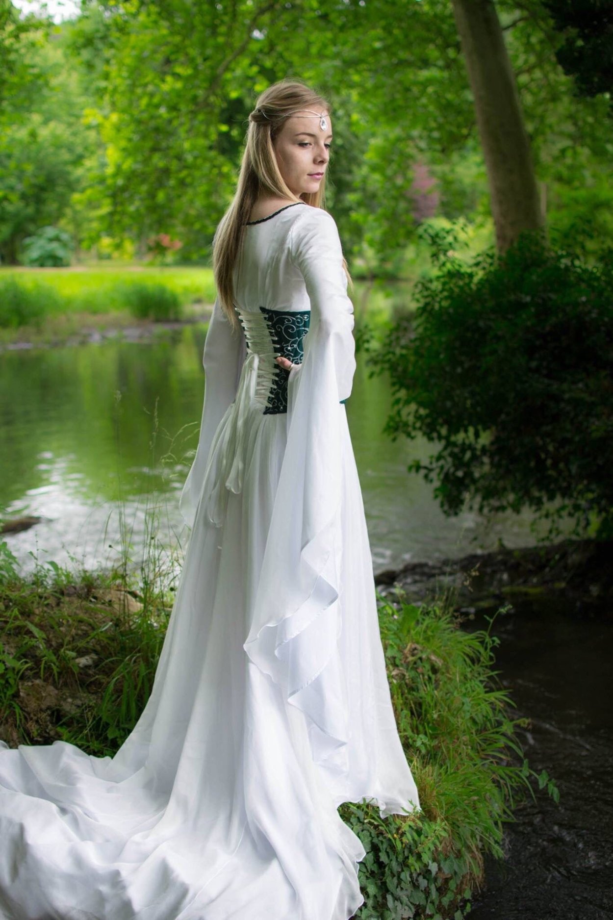 Свадебное платье Эльфийское Elven Style Dress