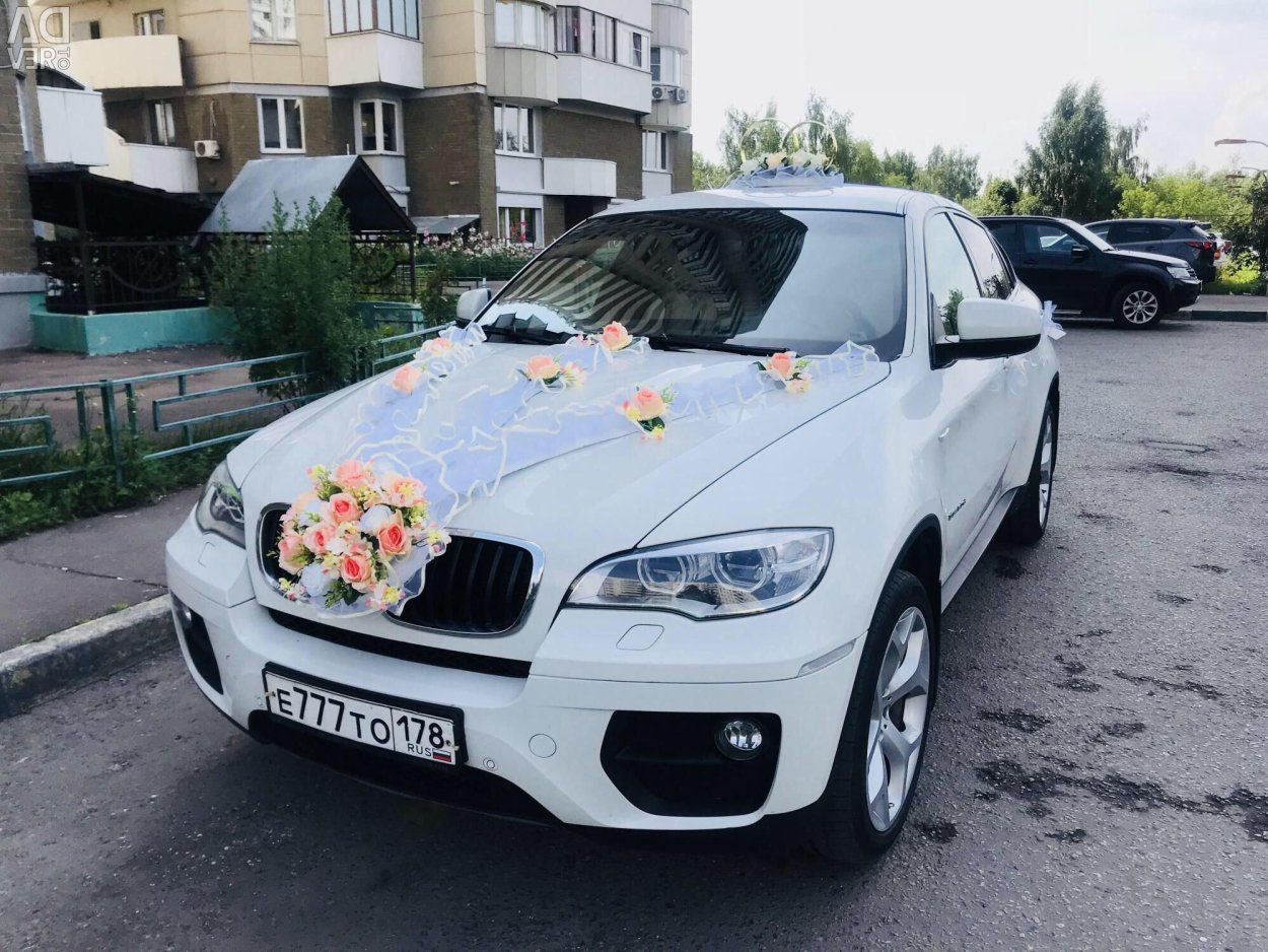 БМВ х6 Свадебная