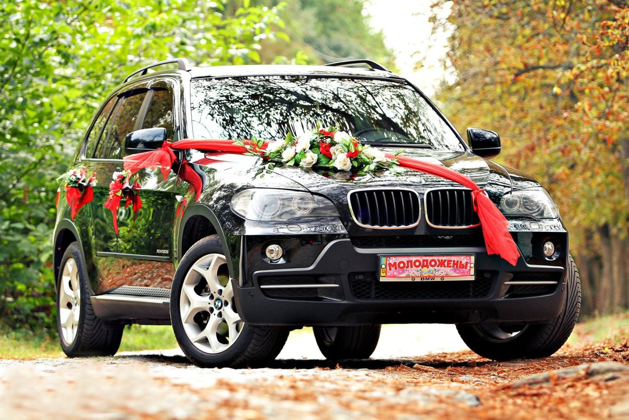 BMW x5 свадьба