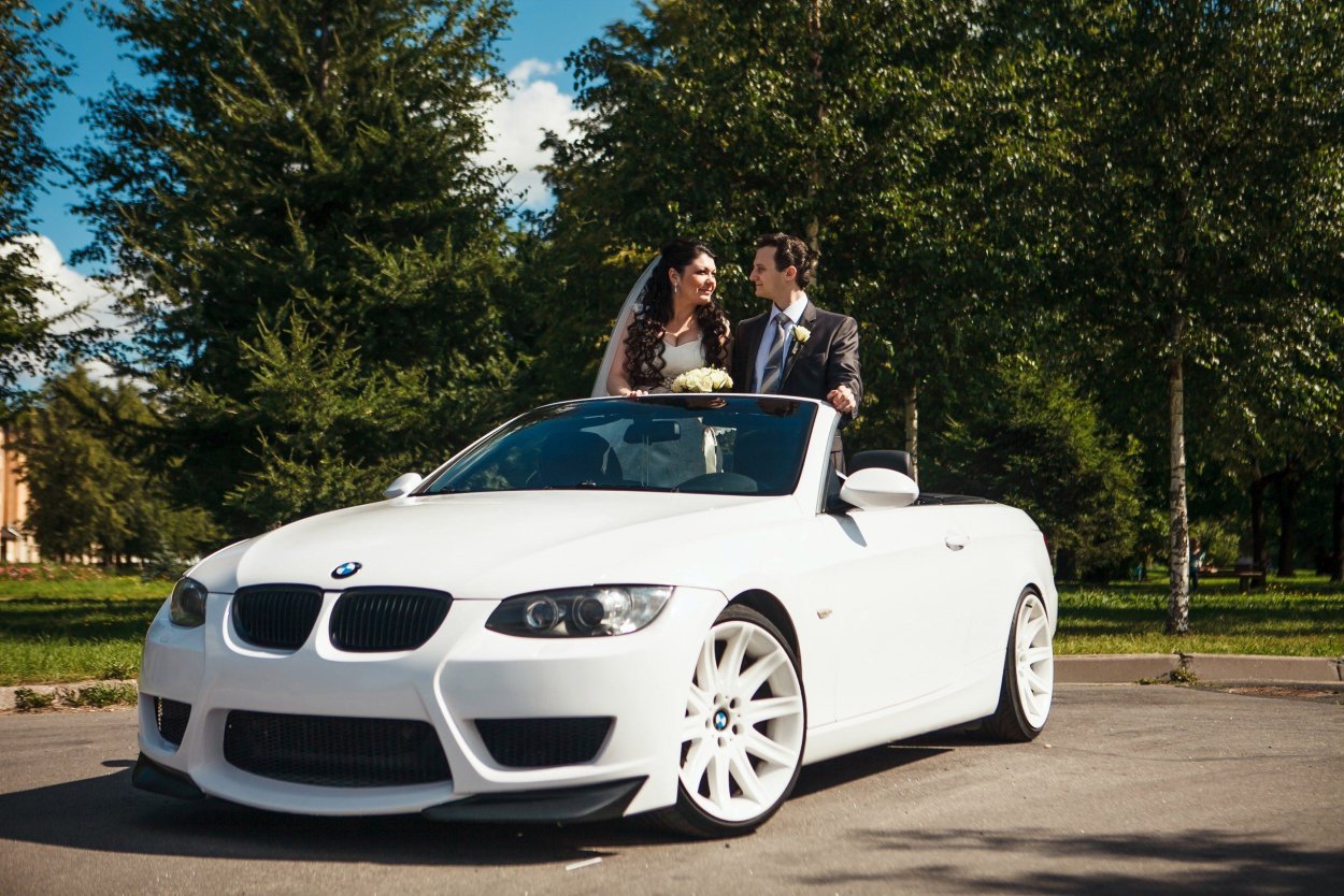 BMW 3 Convertible White