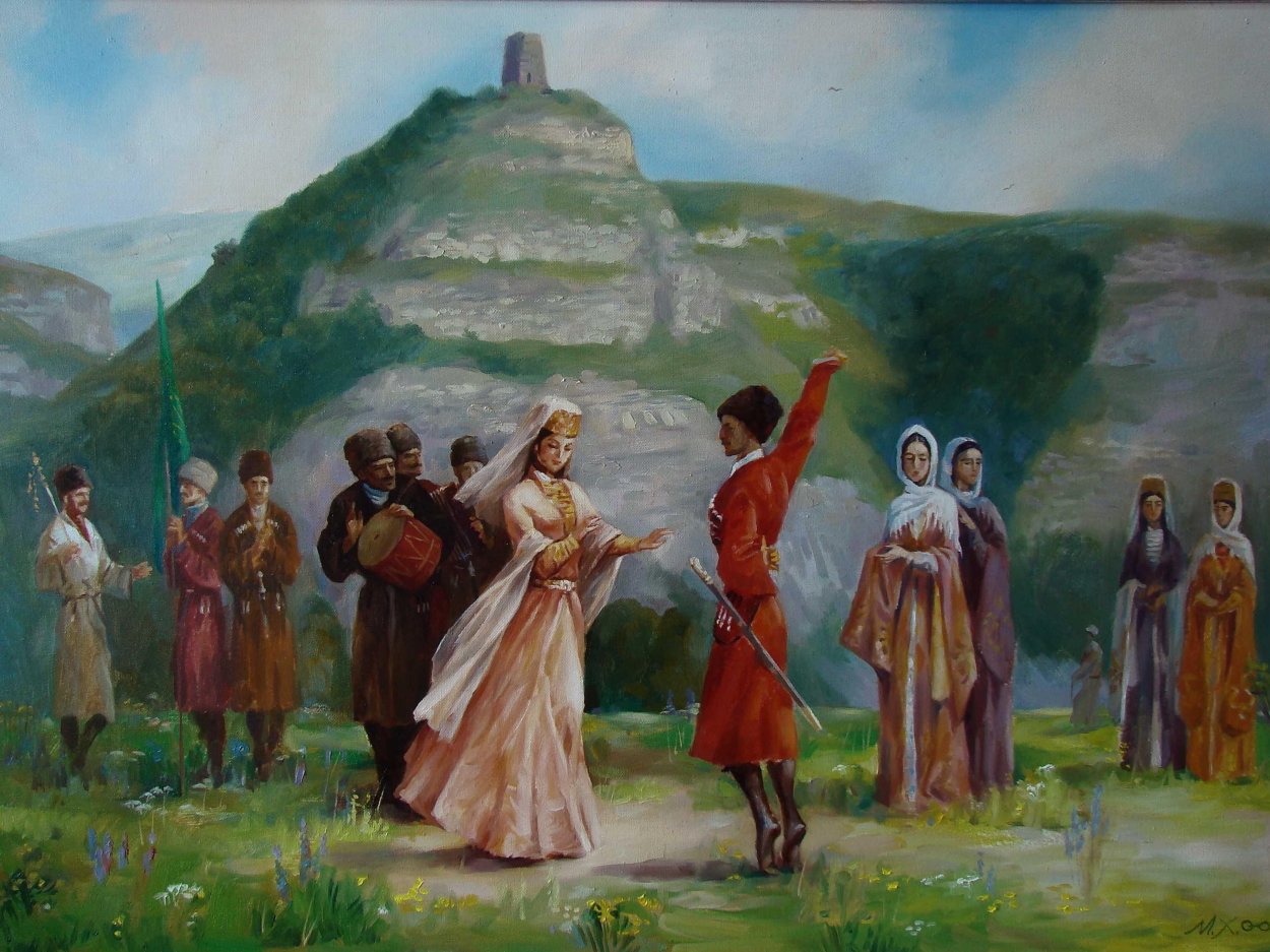 Абхазы Черкесы абазины