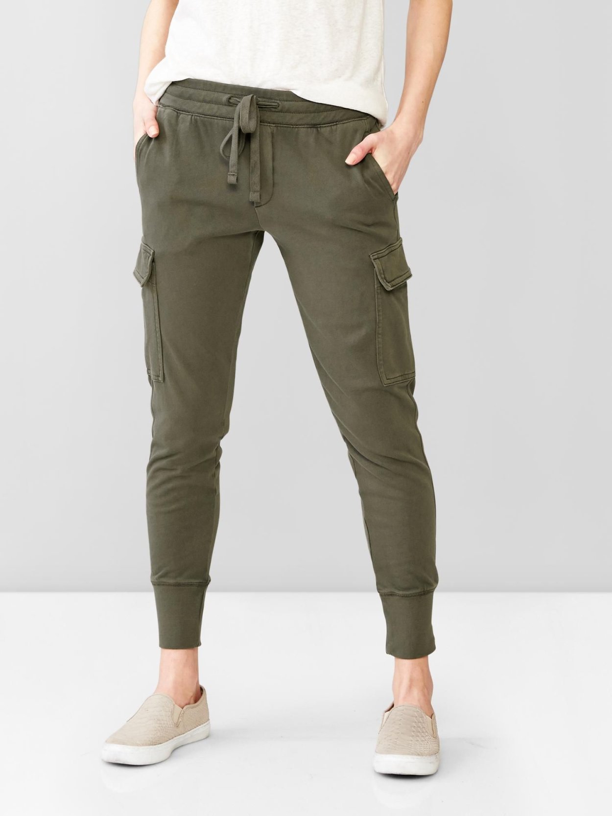 Брюки карго женские gap