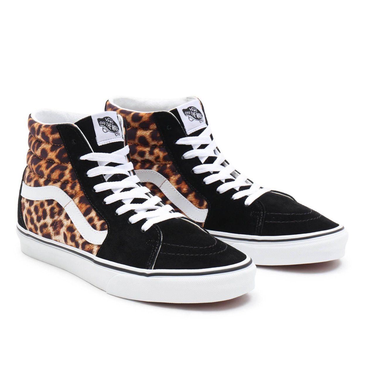 Vans леопардовые кеды sk8-Hi
