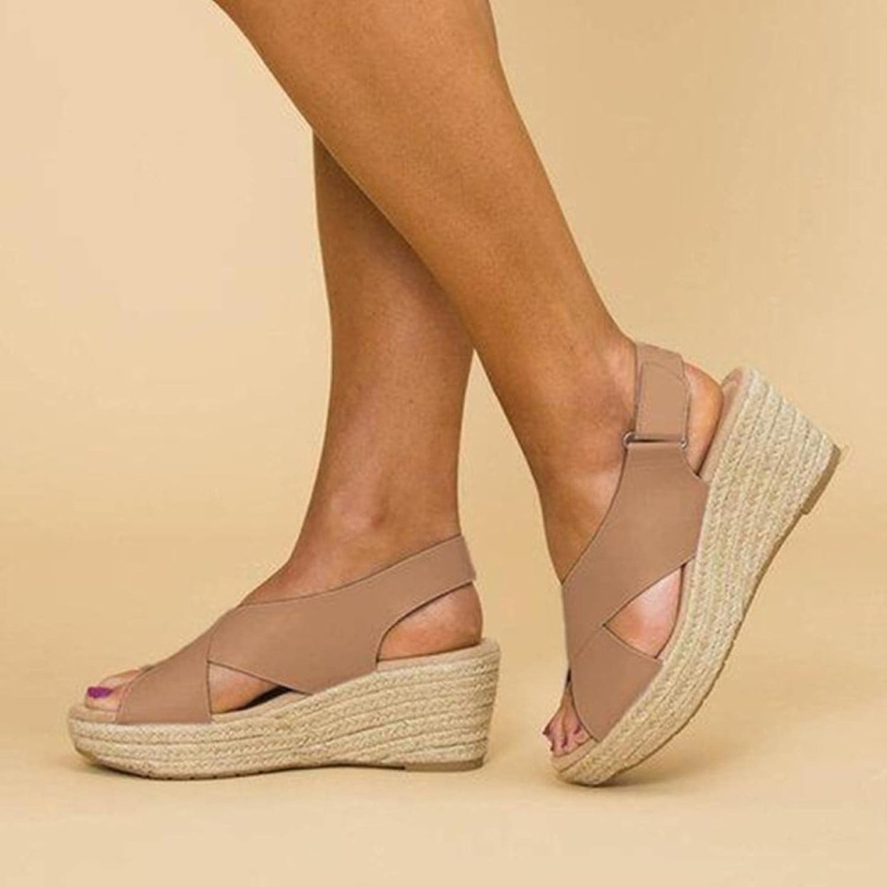 Сабо Peep Toe platform