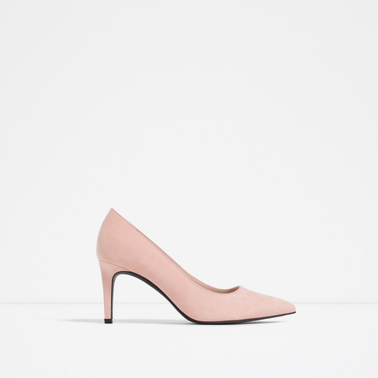 Розовые туфли лодочки Zara
