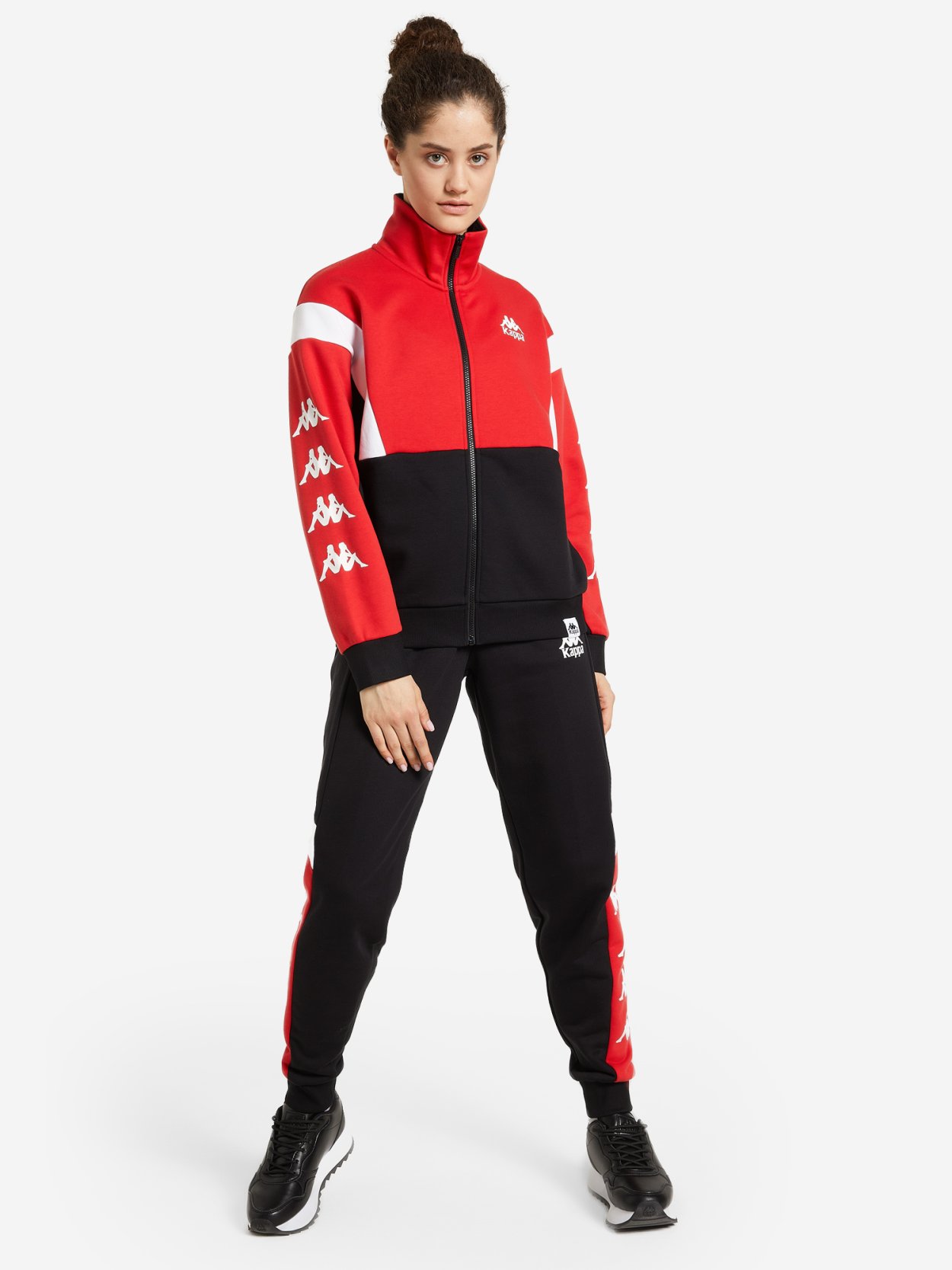 Kappa костюм красный женский