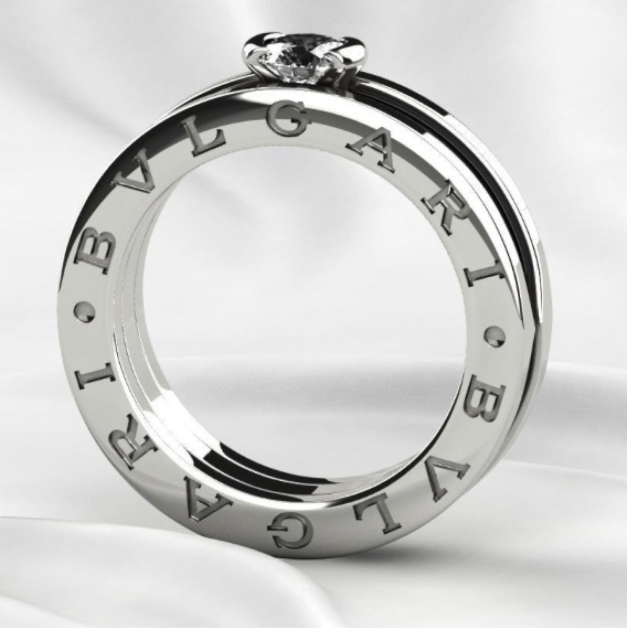 Кольцо Bvlgari Cicladi серебро