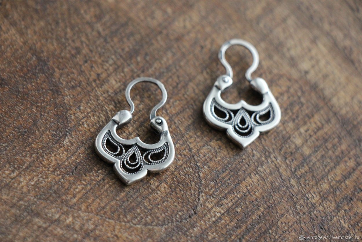 Серьги Европа 925 пр