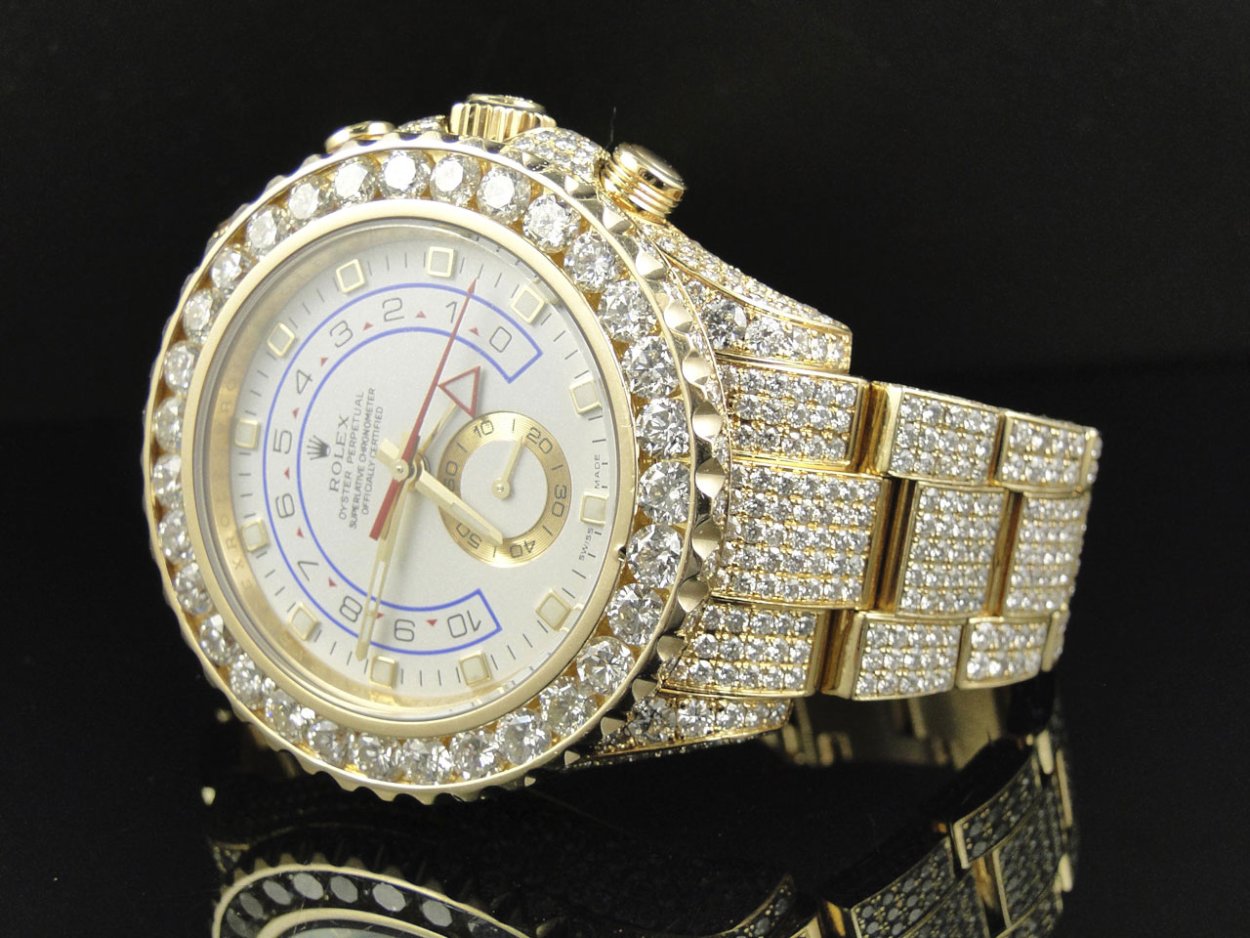 Rolex Daytona золотые с бриллиантами