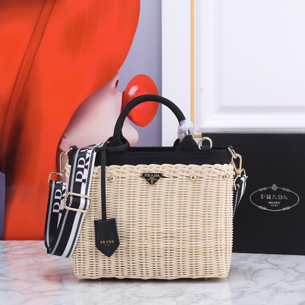 Сумка шоппер Prada