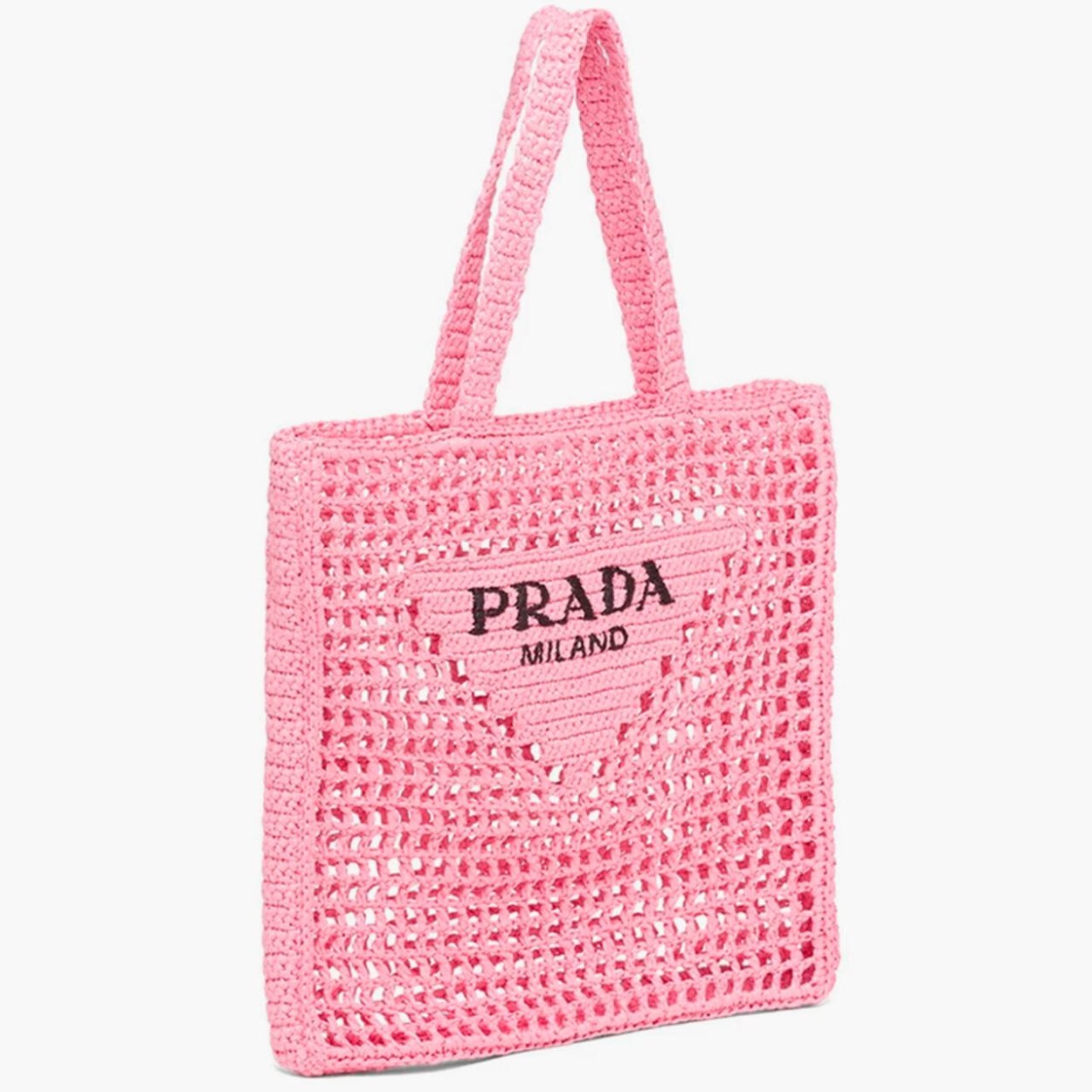 Сумка шоппер Prada вязаная