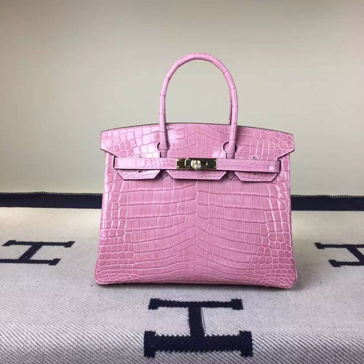 Hermes Kelly крокодил