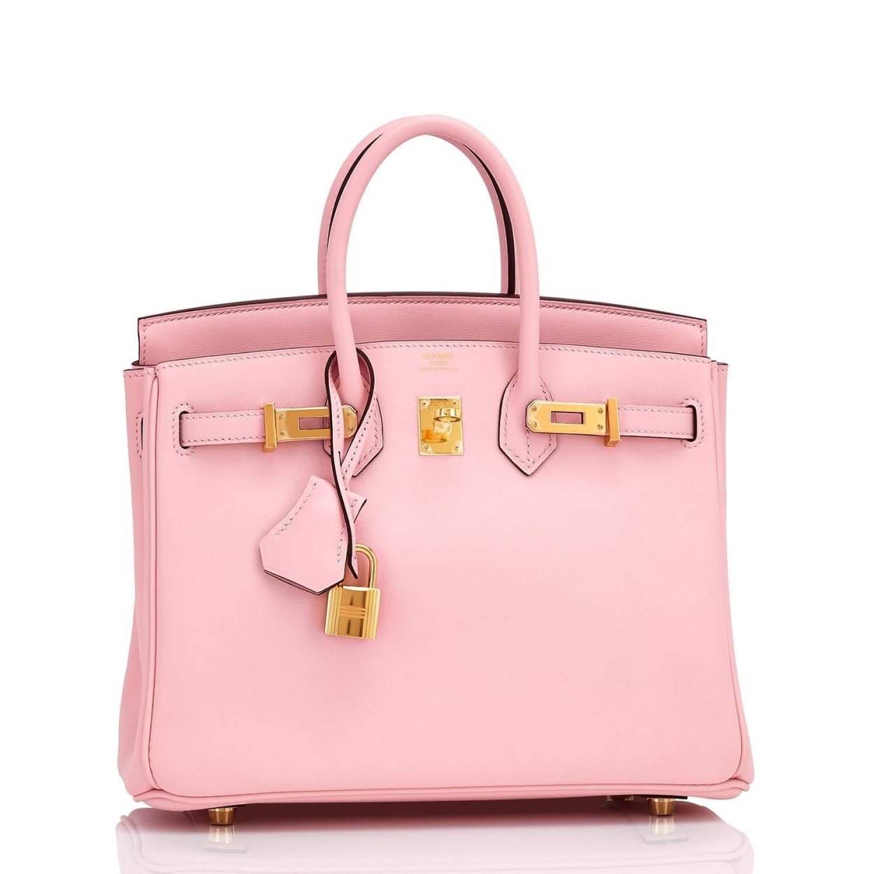 Сумка Hermes Birkin розовая