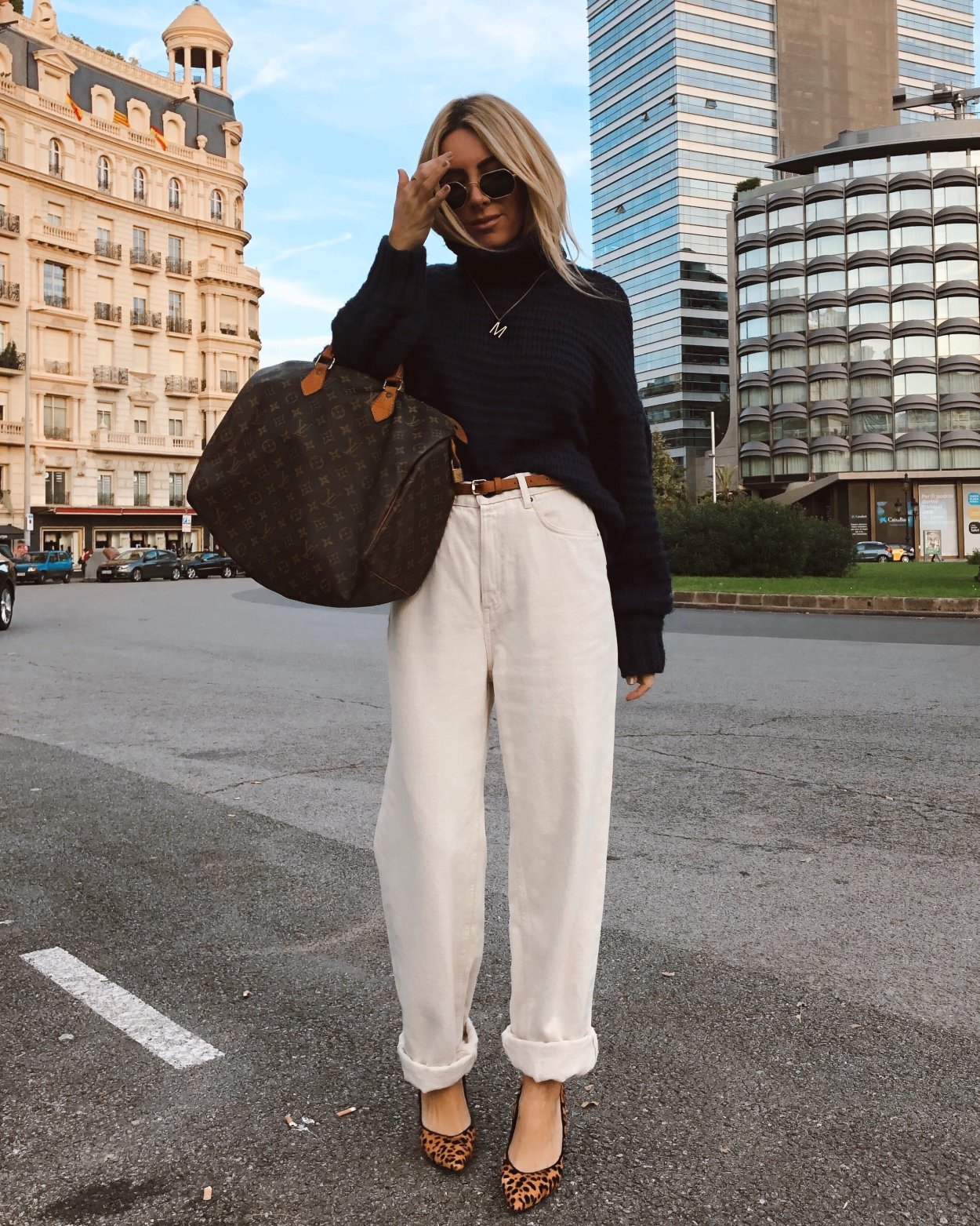 Street Style джинсы Slouchy