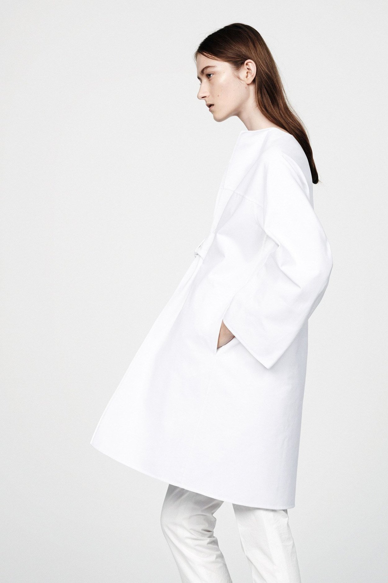 Jil Sander белое платье