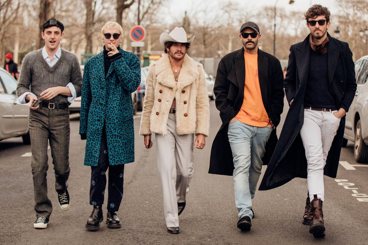 Стрит стайл мужчины Pitti uomo 2022