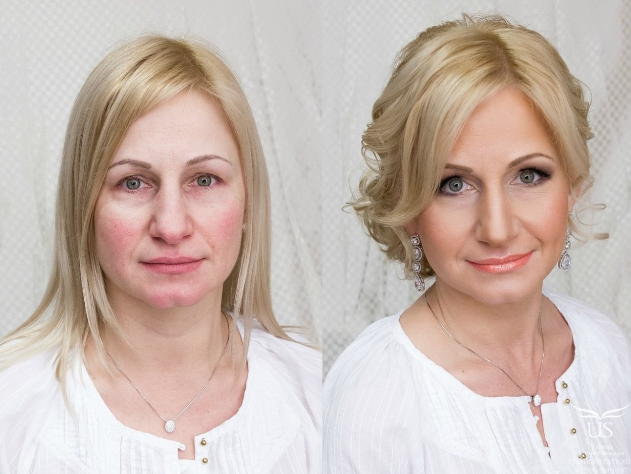 Свадебный макияж 40+