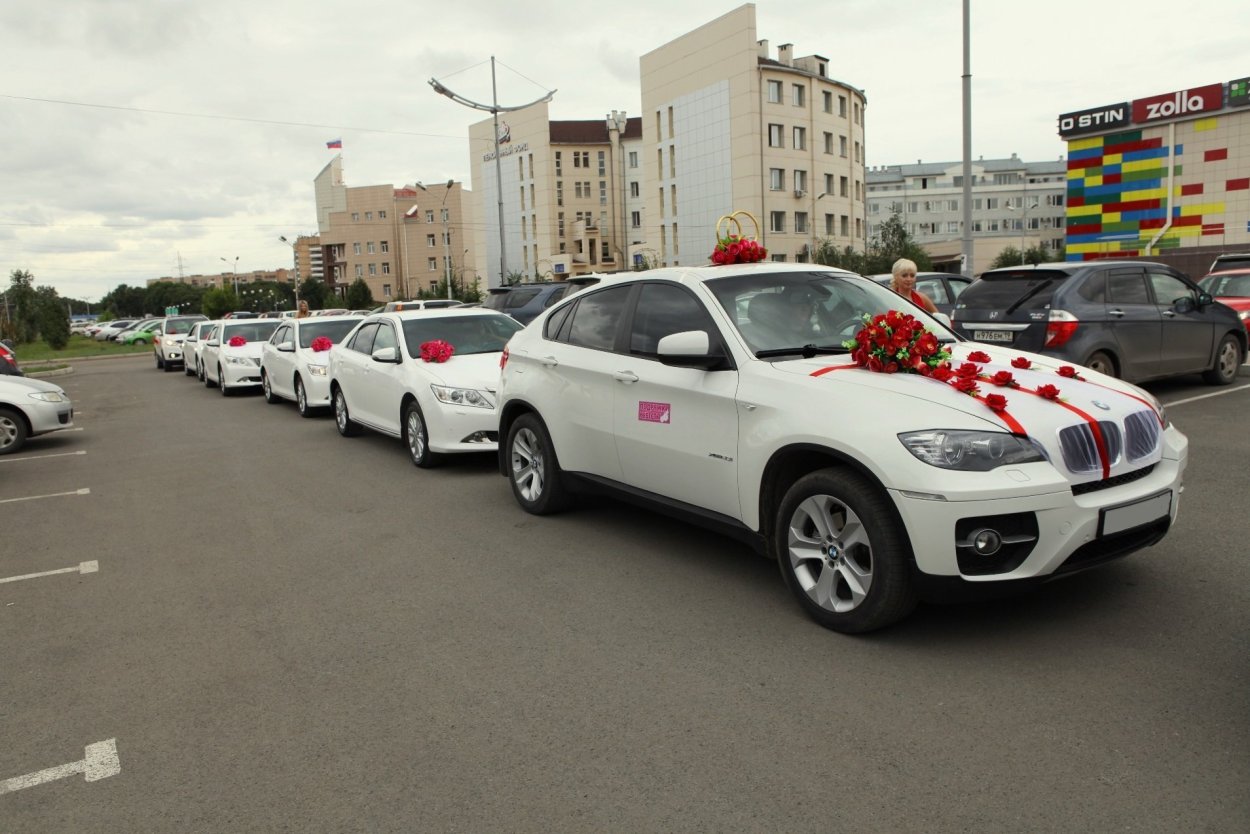 БМВ х6 свадьба