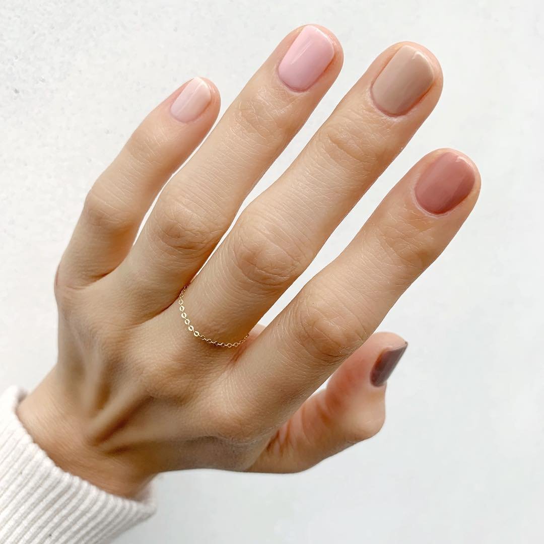 Короткие аккуратные ногти