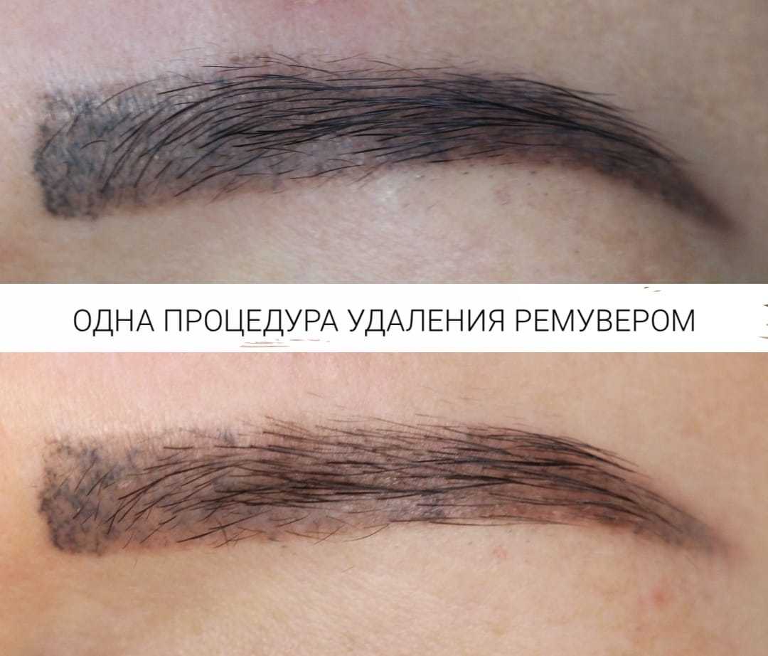 Перманентный макияж бровей