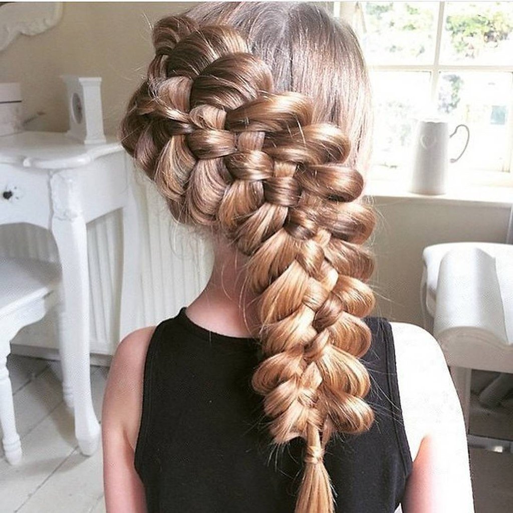 Колосок из 5 прядей