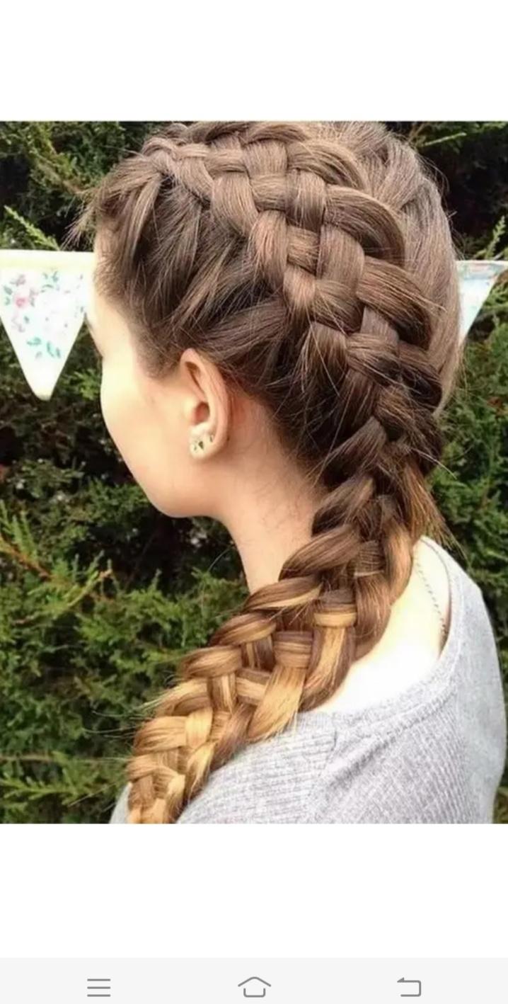 Колосок из 5 прядей