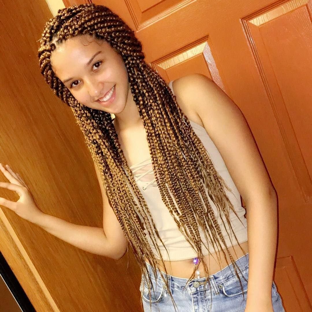 Афрокосы Box Braids