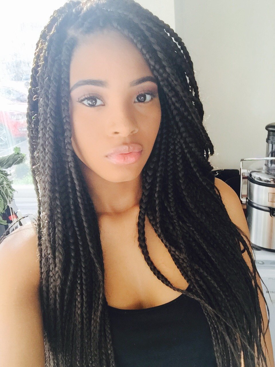 Афрокосы Box Braids