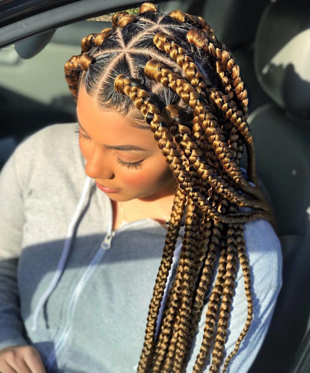 Афрокосы Box Braids