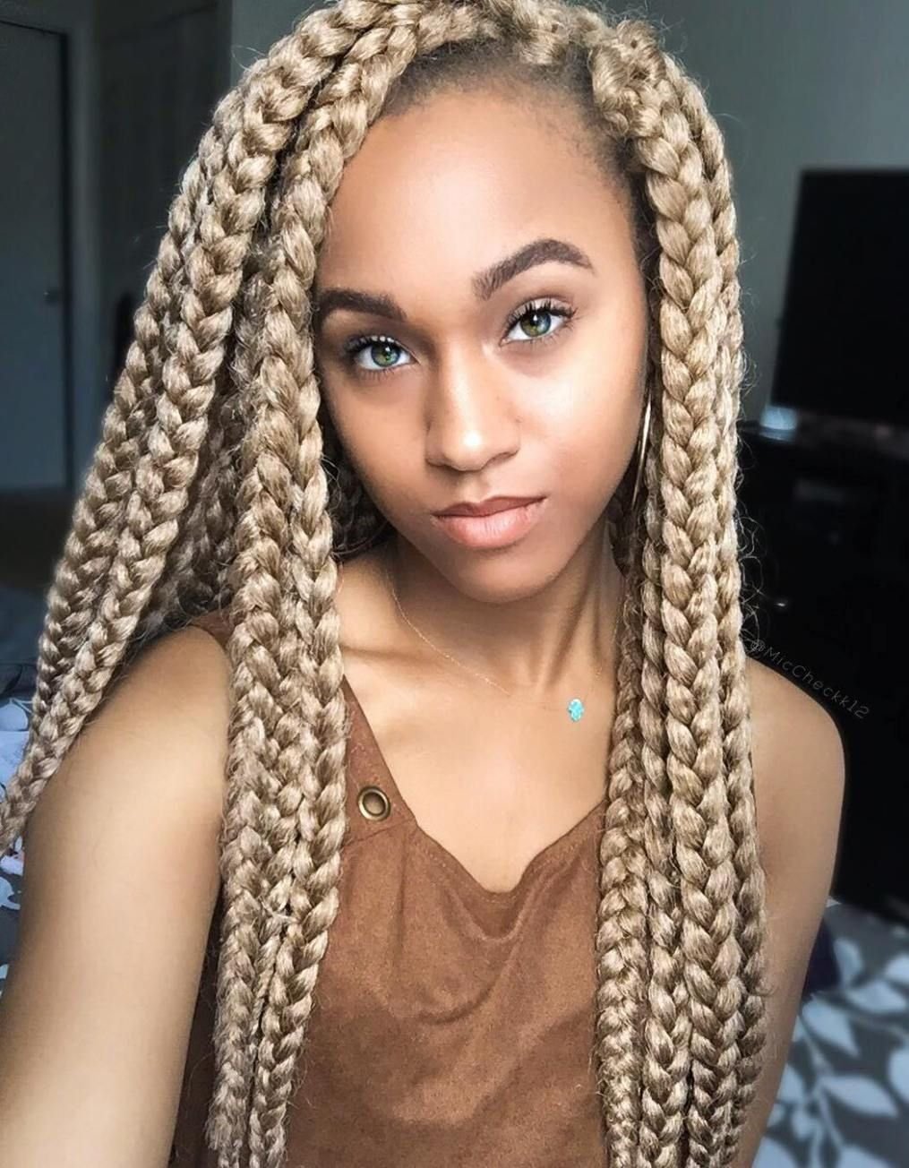 Афрокосы Box Braids