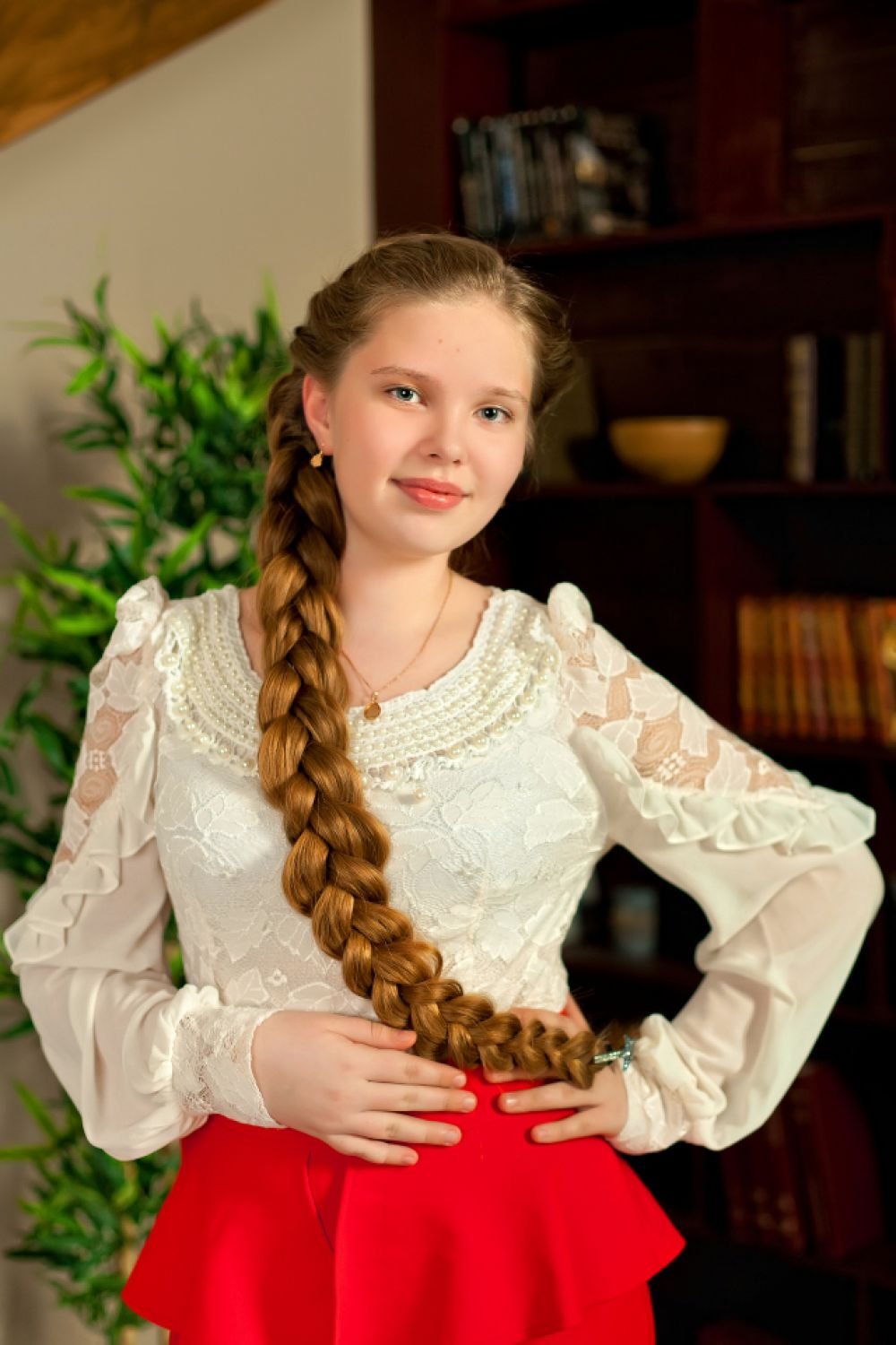 Краса длинная коса