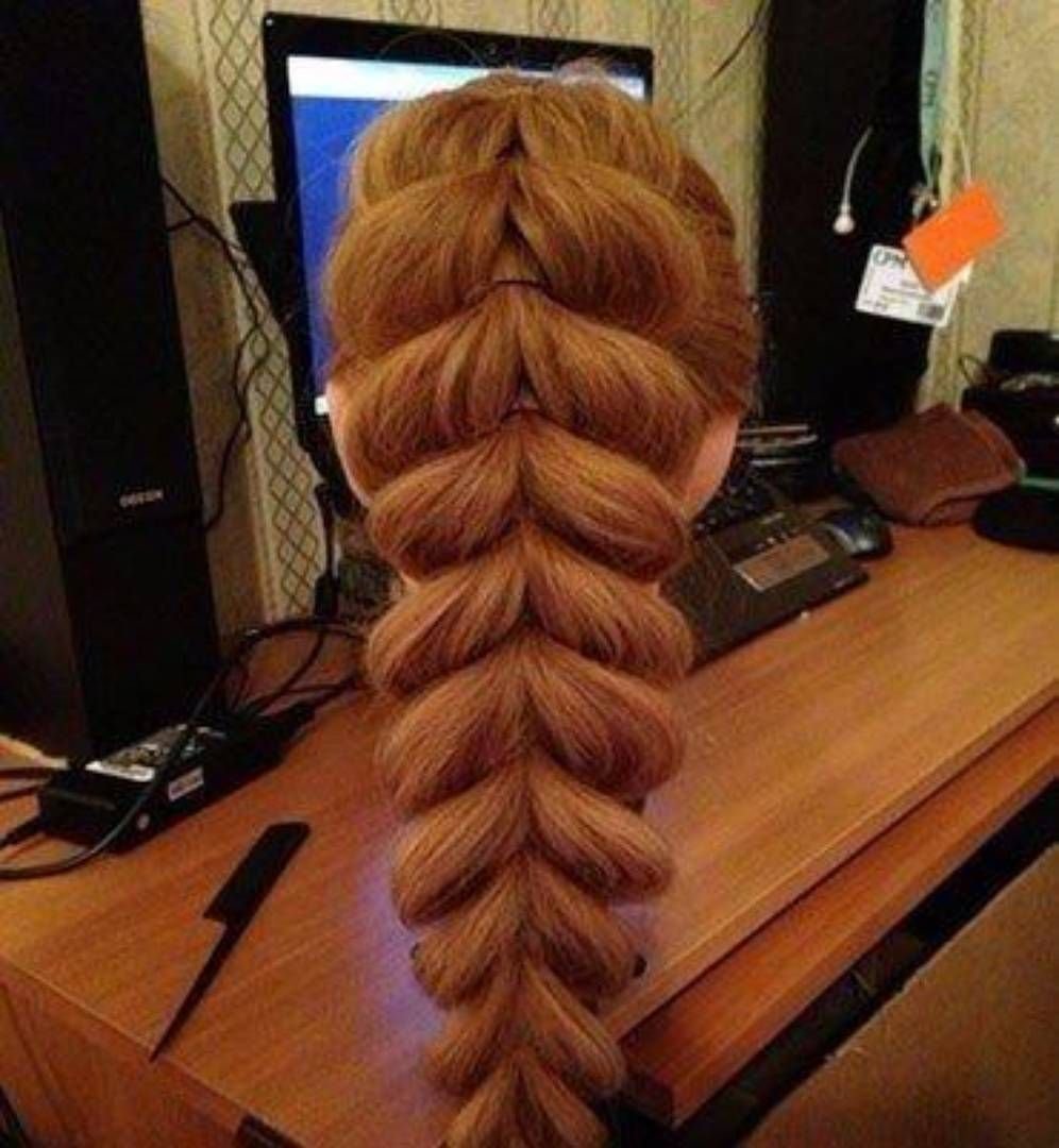Косы с силиконовыми резинками