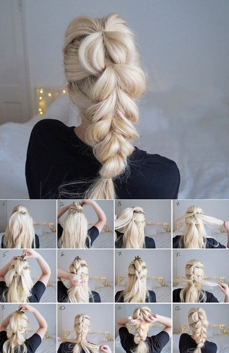 Прически с косами