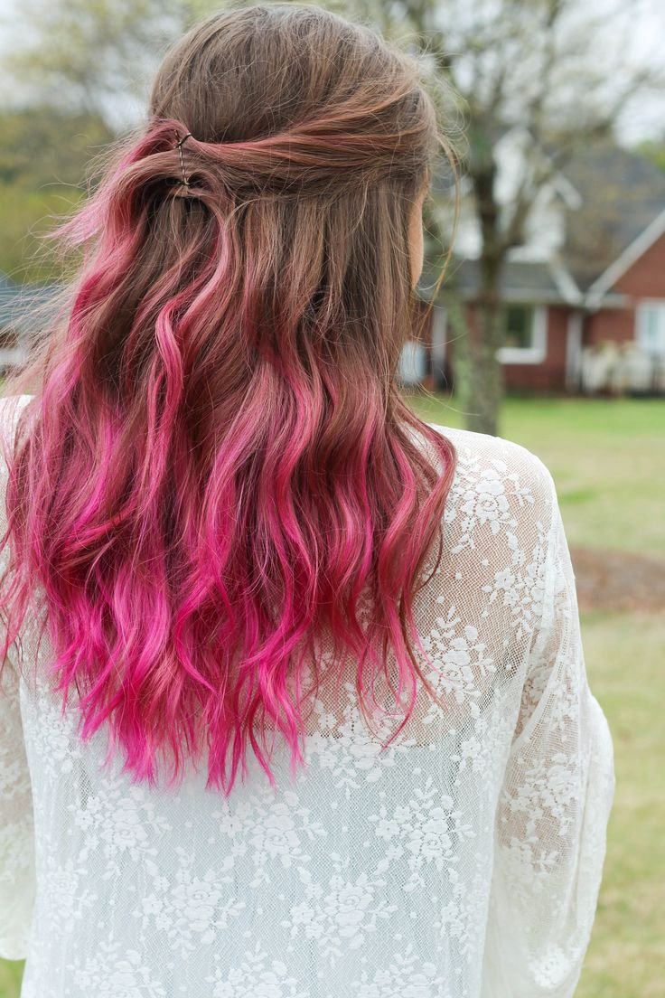 Dip Dye окрашивание